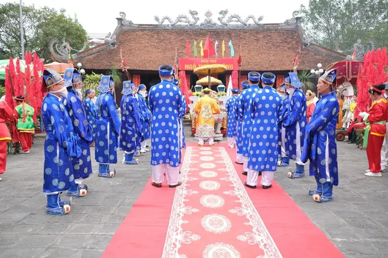Nghi thức tại Lễ hội đền Ngô Tướng Công