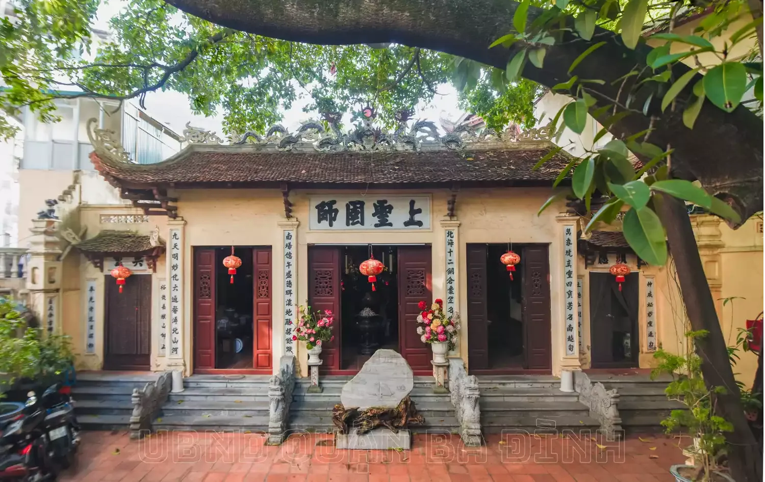 Không gian cảnh quan di tích Đình Ngũ Xã