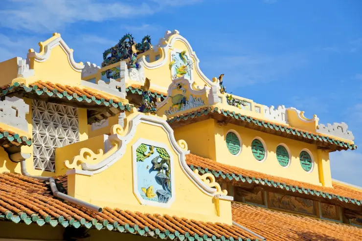 Kiến trúc mái Đình Châu Phú