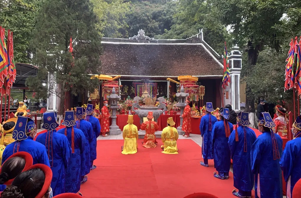 Nghi thức tế lễ tại Lễ hội Đền Thượng