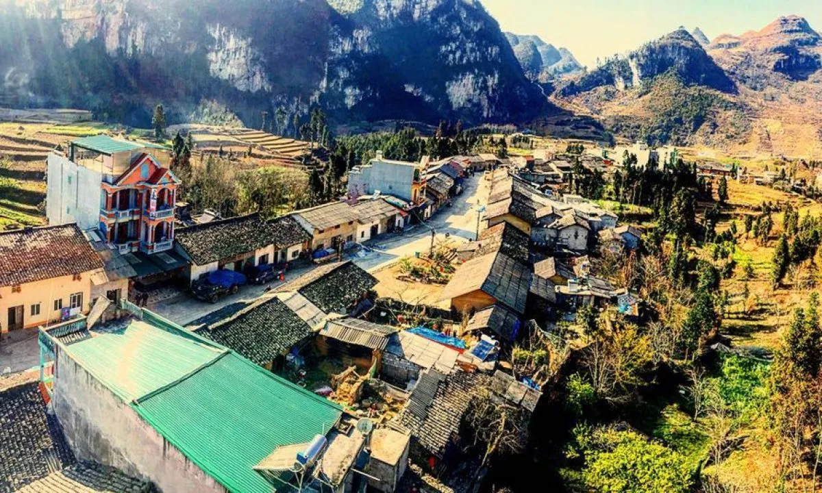 Cảnh quan tại Phố Cổ Đồng Văn