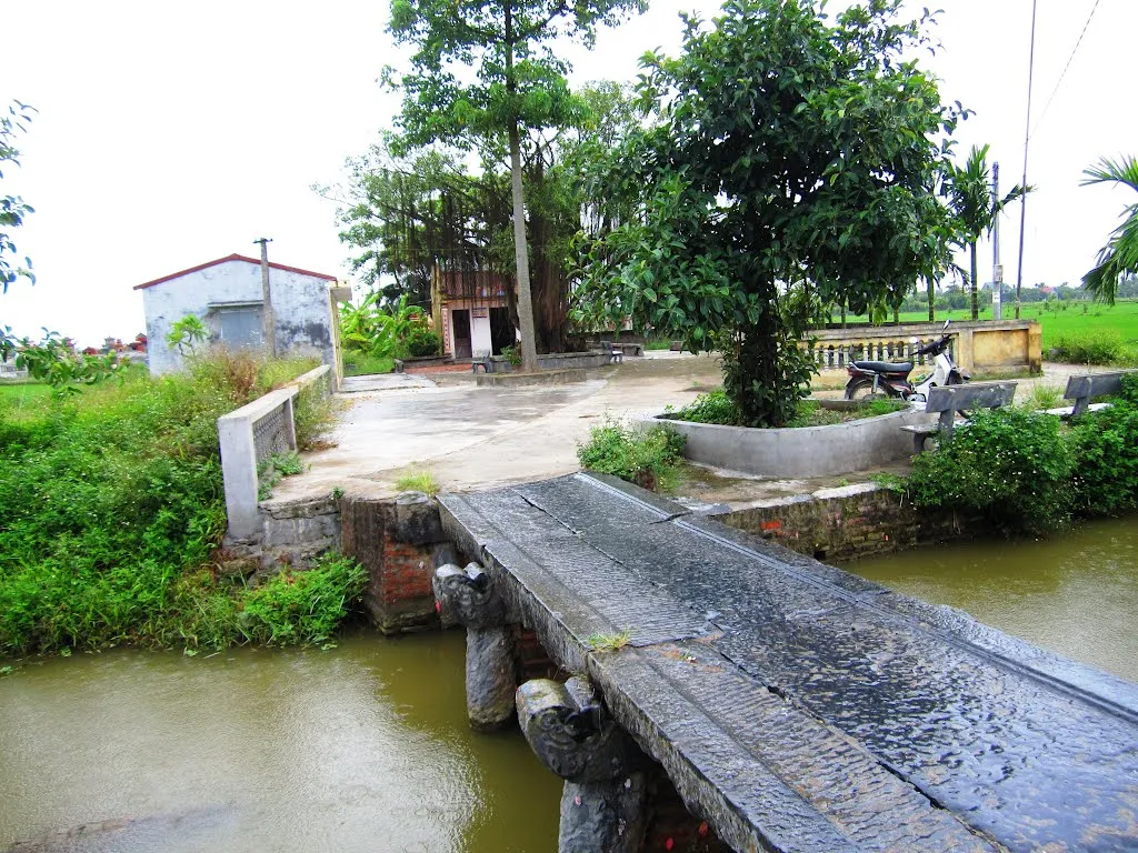 Cảnh quan Cầu đá Miếu Khẩu