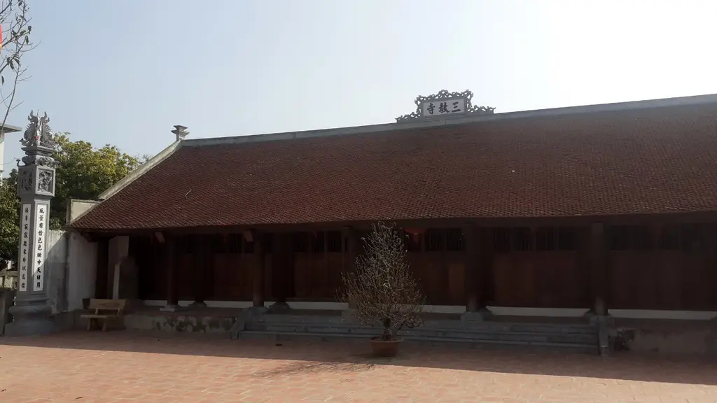 Không gian cảnh quan Quán Đoài Khê (Tam Giáo tự)