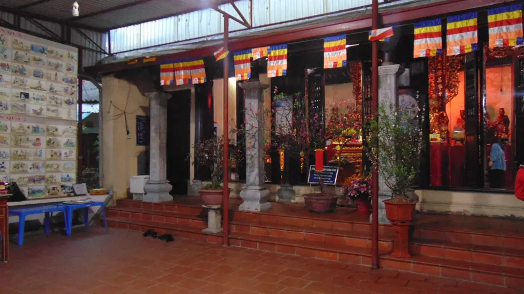 Không gian cảnh quan di tích Chùa pháp Hoa