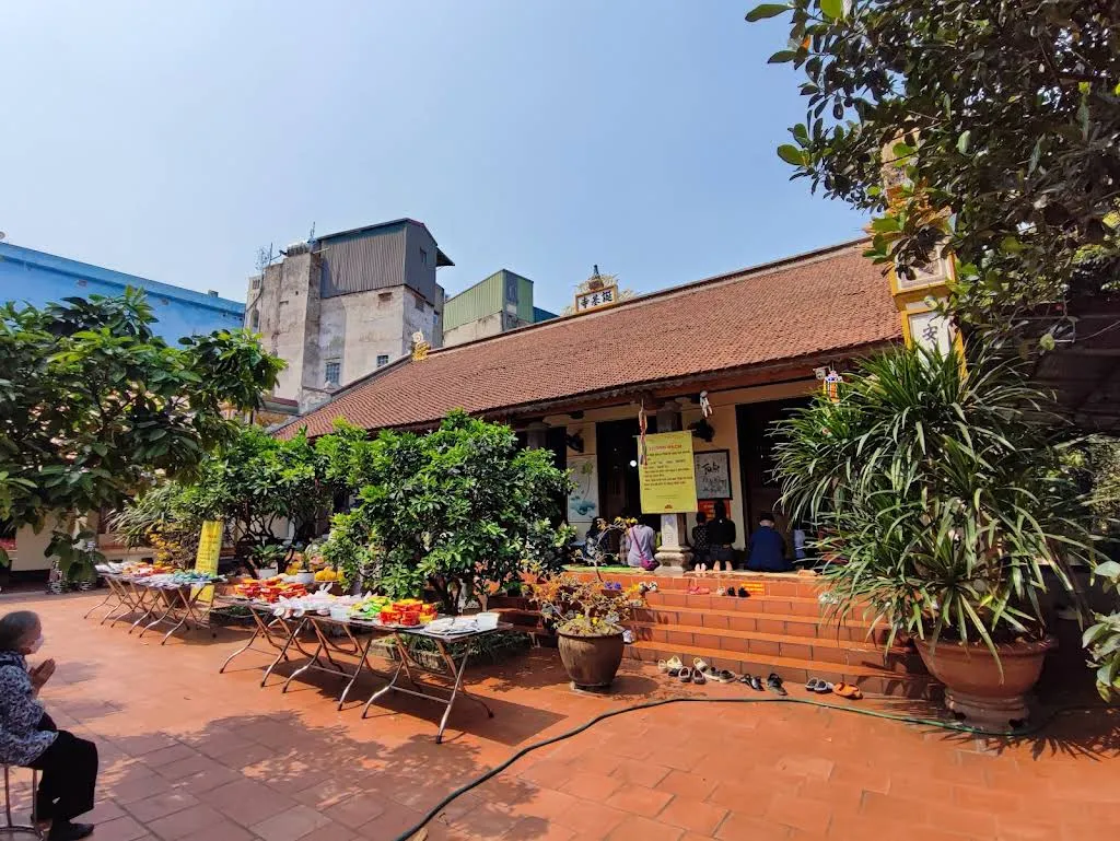 Không gian cảnh quan Chùa Đản Cơ (chùa Nền)