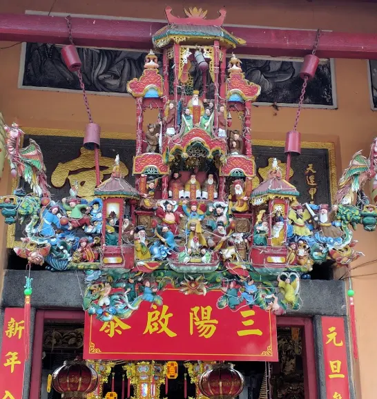 Hiệp Thiên Cung mang đậm nét văn hóa, nghệ thuật truyền thống của người Hoa