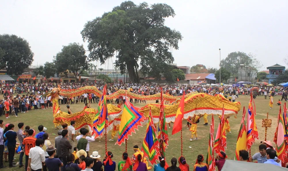 Không khí Hội làng Thượng Lâm Trang