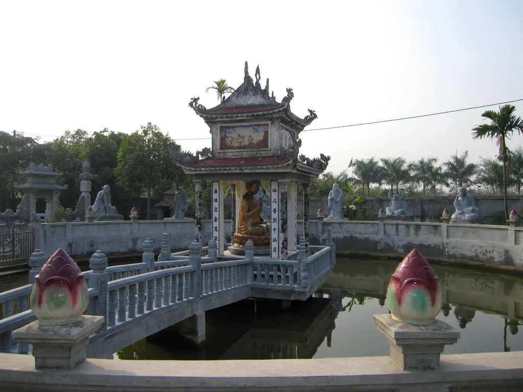 Cảnh quan Chùa Khuyến Lương (Diên Phúc tự)