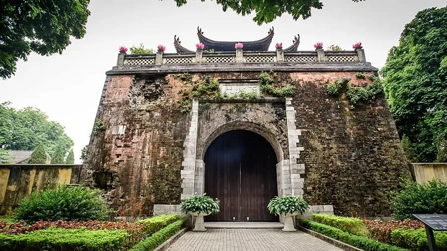 Cửa Bắc Khu Di tích Hoàng Thành Thăng Long