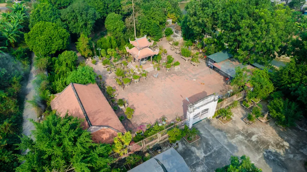 Cảnh quan Nhà Tù Hòa Bình nhìn từ trên cao