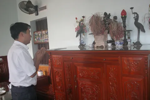 Chiếc bát hương - hiện vật duy nhất mà bà Bổi Lạng để lại