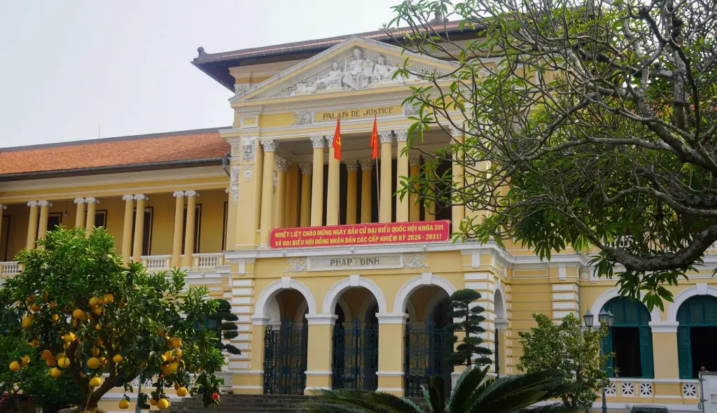 Diện mạo di tích Trụ Sở Tòa Án Nhân Dân Thành Phố Hồ Chí Minh