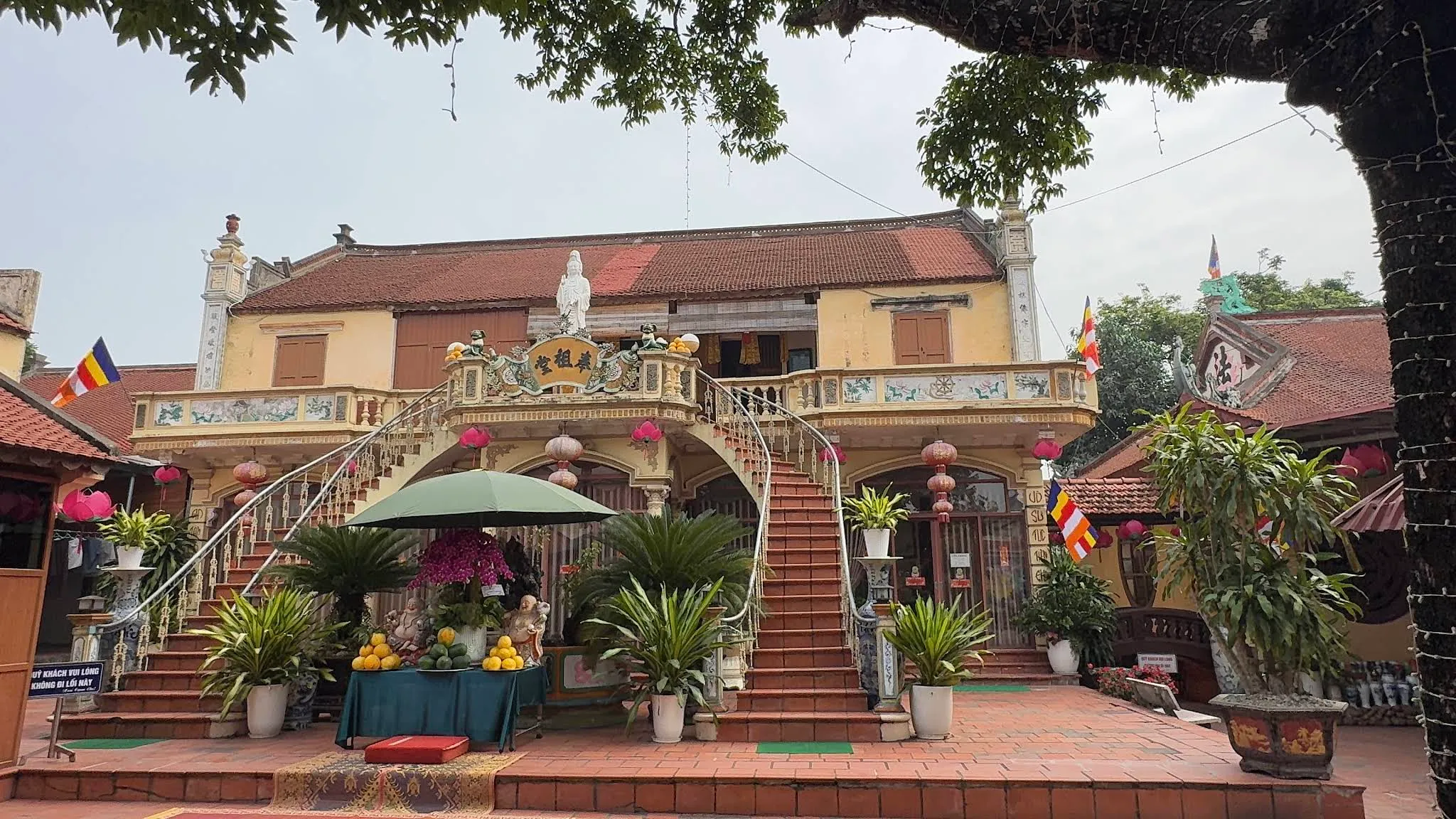 Cảnh quan di tích Chùa Đông Dư Hạ (Phù Quang Tự)