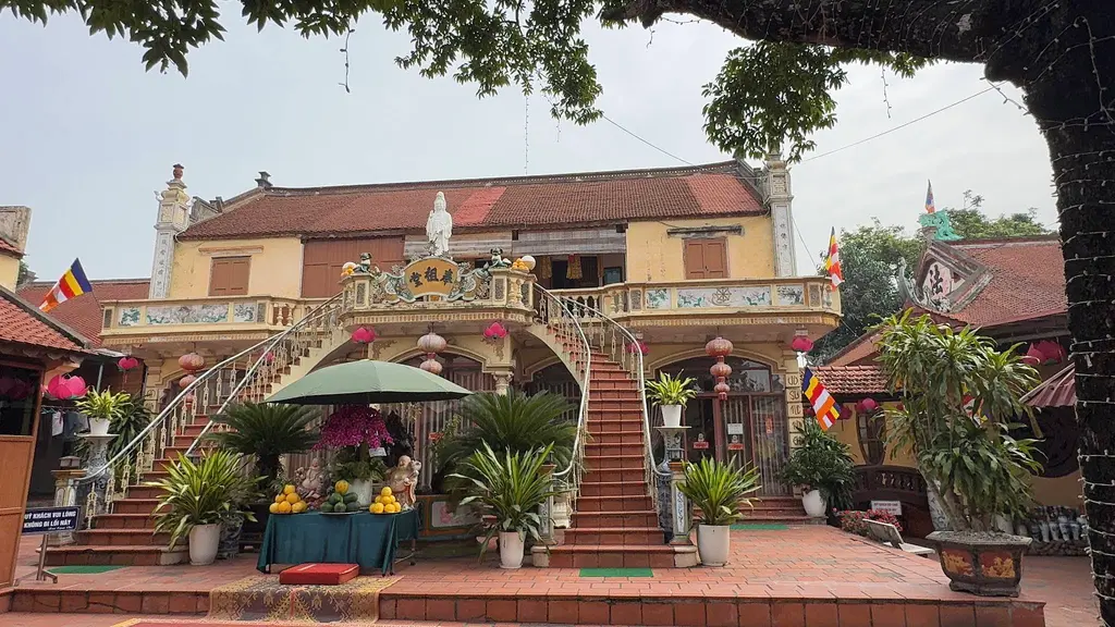 Cảnh quan di tích Chùa Đông Dư Hạ (Phù Quang Tự)