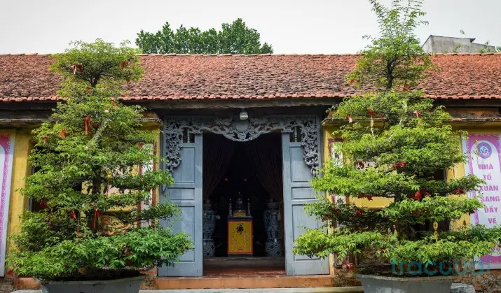 Chính điện Chùa Quỳnh Đô