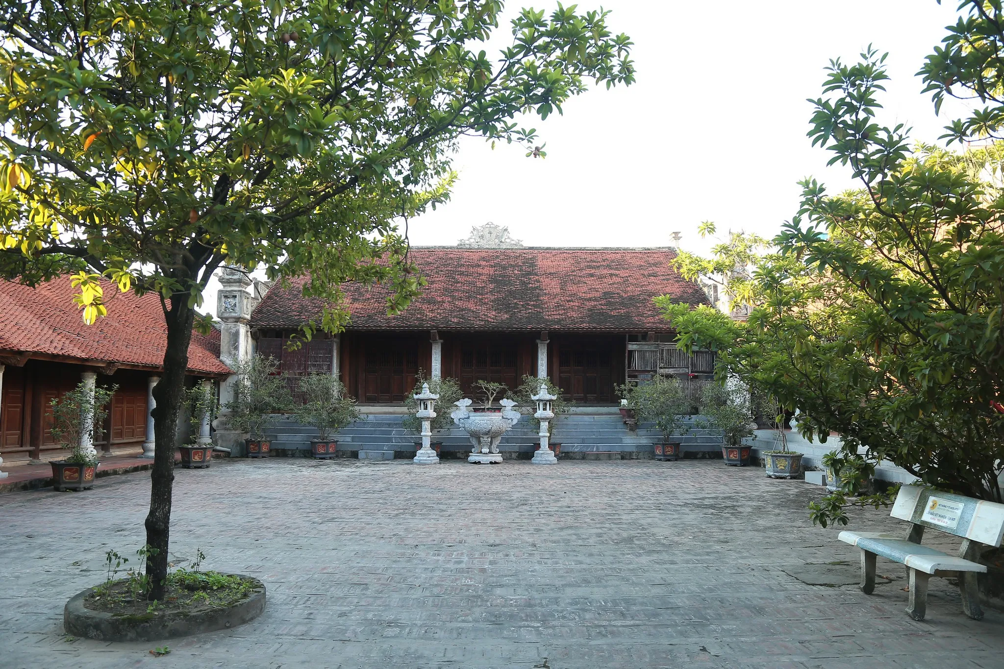Không gian cảnh quan chùa Ngọc Mạch
