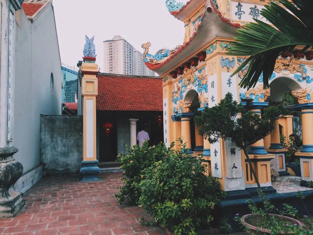 Không gian cảnh quan di tích Chùa Mậu Lương (Đại Bi)