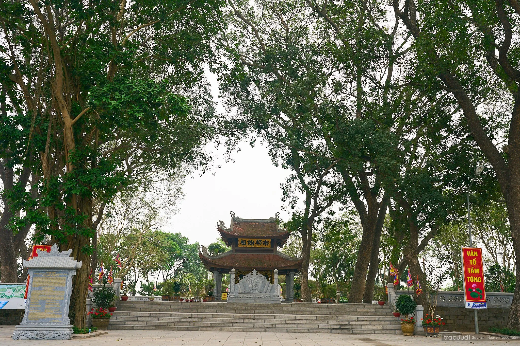 Không gian cảnh quan di tích Lăng Và Đền Thờ Kinh Dương Vương