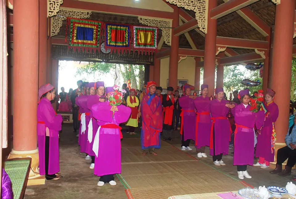 Nghi lễ tế của Lễ hội Đình làng Dọc