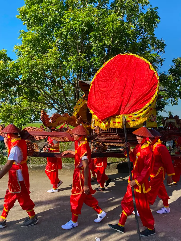 Lễ rước kiệu đình An Cố