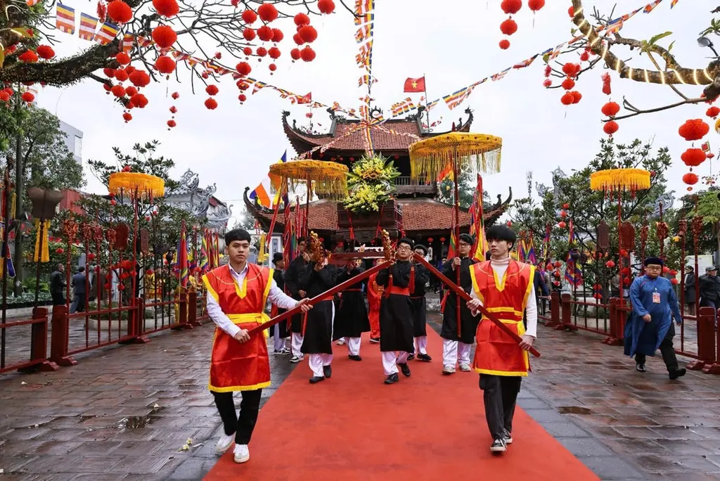 Khai hội chùa Bối Khê