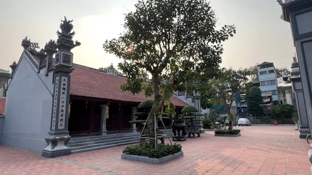 Không gian Chùa Thanh Nhàn