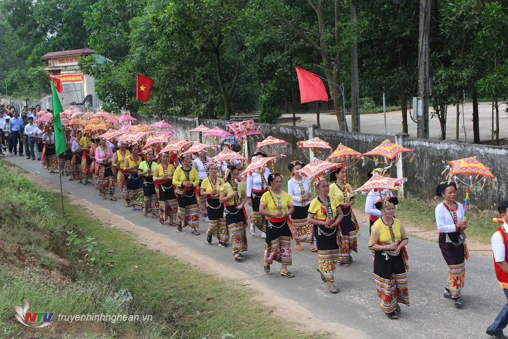 Lễ rước trong Lễ Hội Bươn Xao