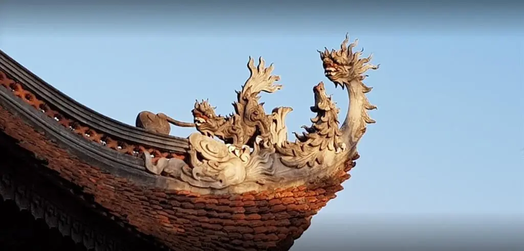 Kiến trúc mái Đình Huề Trì