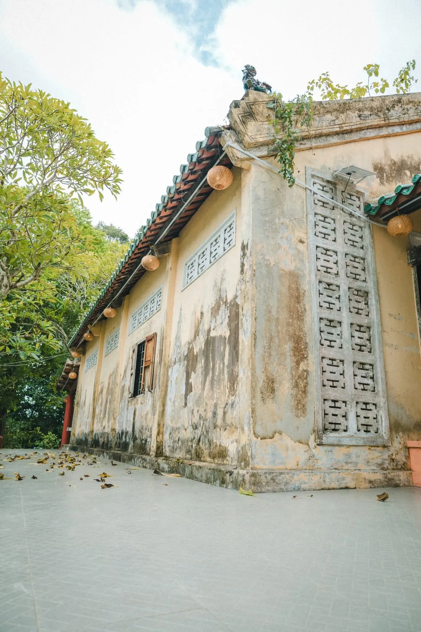 Không gian bình yên tại Chùa Giác Linh (Chùa Dơi)