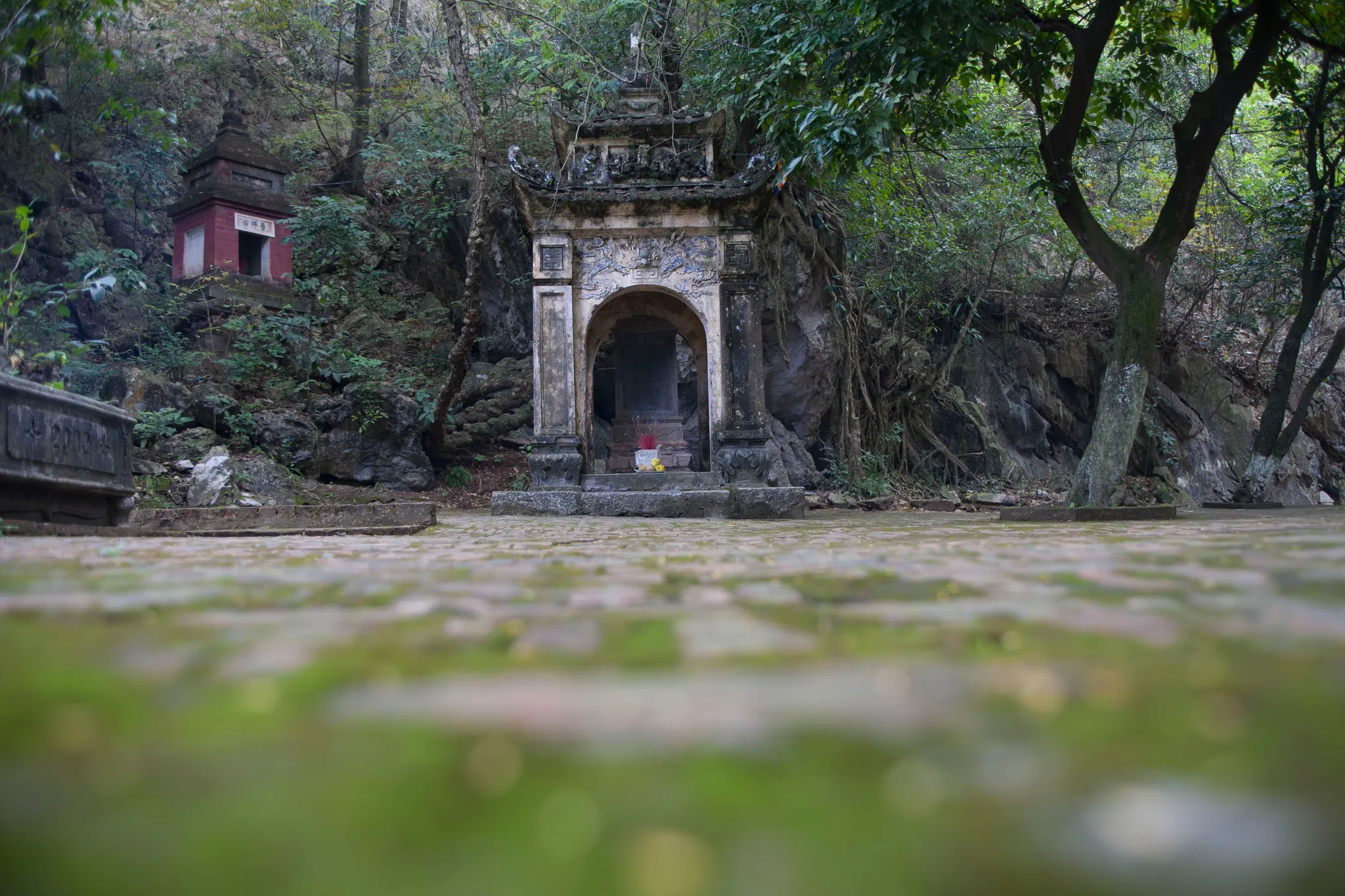 Không gian cảnh quan di tích Chùa Trầm