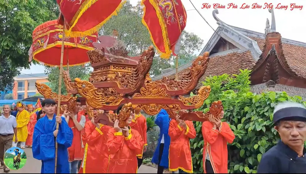 Hình ảnh Kiệu của Lễ hội Đình Chùa Phù Lão
