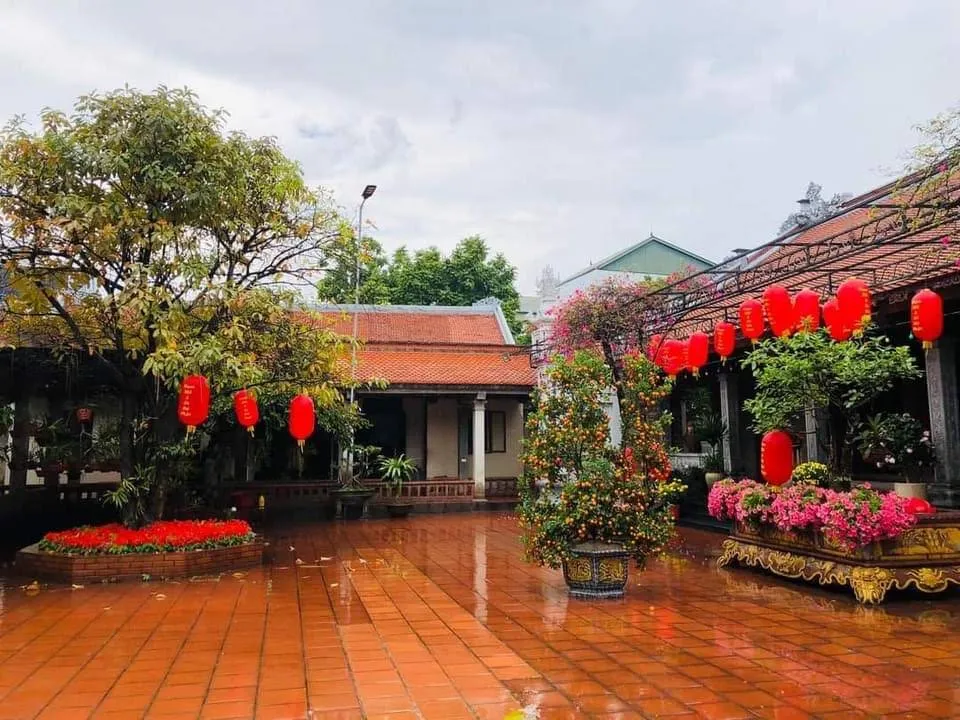 Không gian cảnh quan Chùa Sùng Phúc (Sùng Khánh)