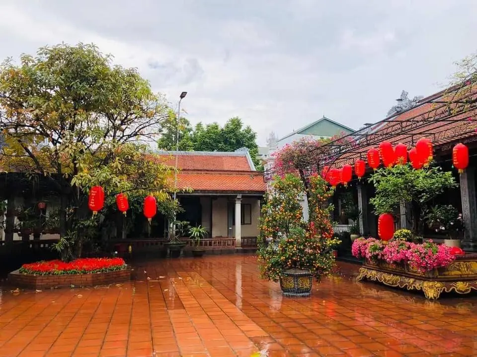 Không gian cảnh quan Chùa Sùng Phúc (Sùng Khánh)