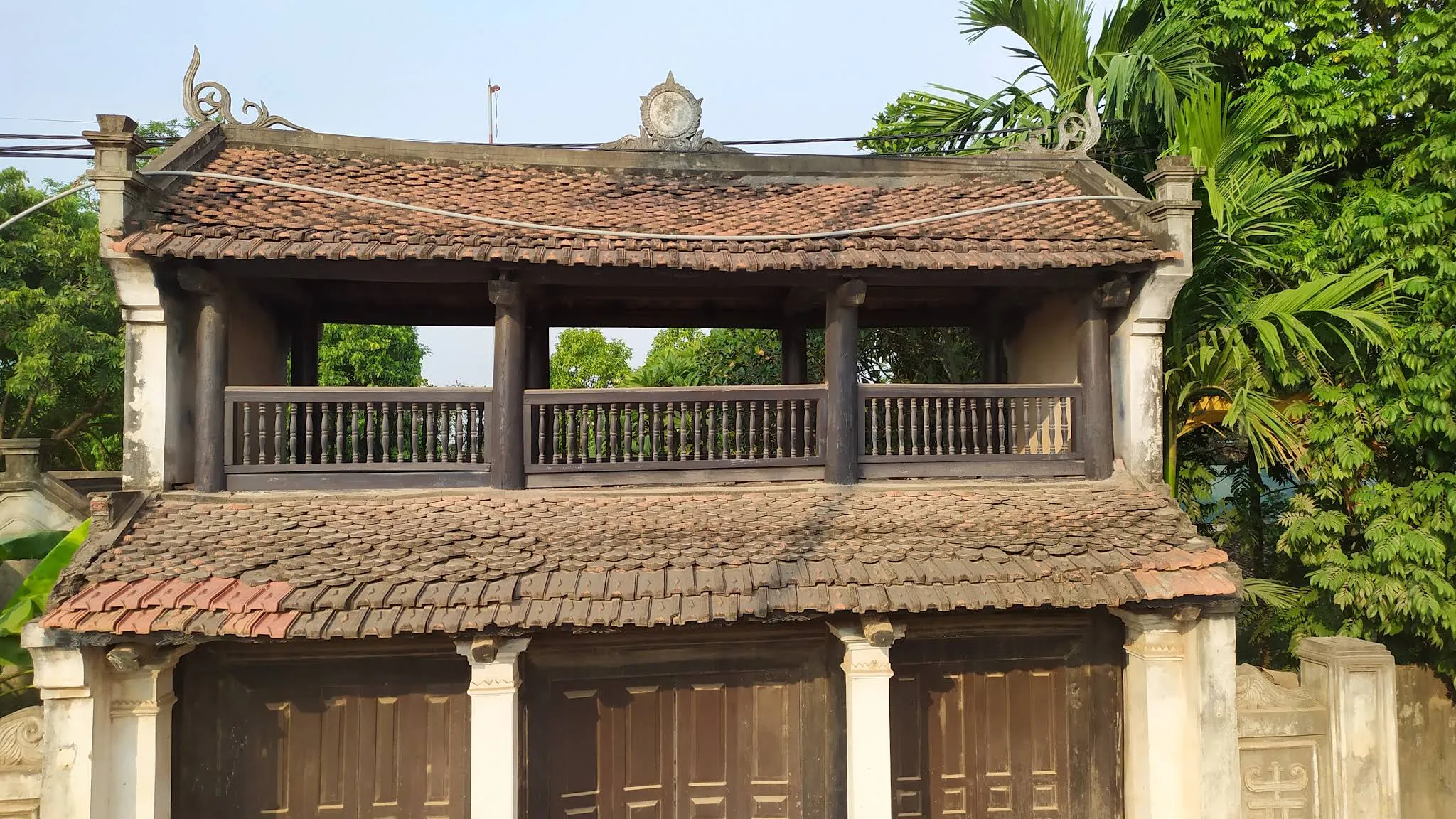 Cảnh quan di tích Chùa Đôi Hồi
