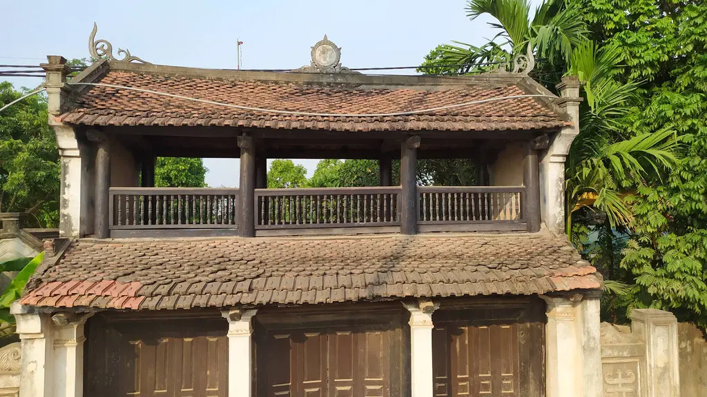 Cảnh quan di tích Chùa Đôi Hồi