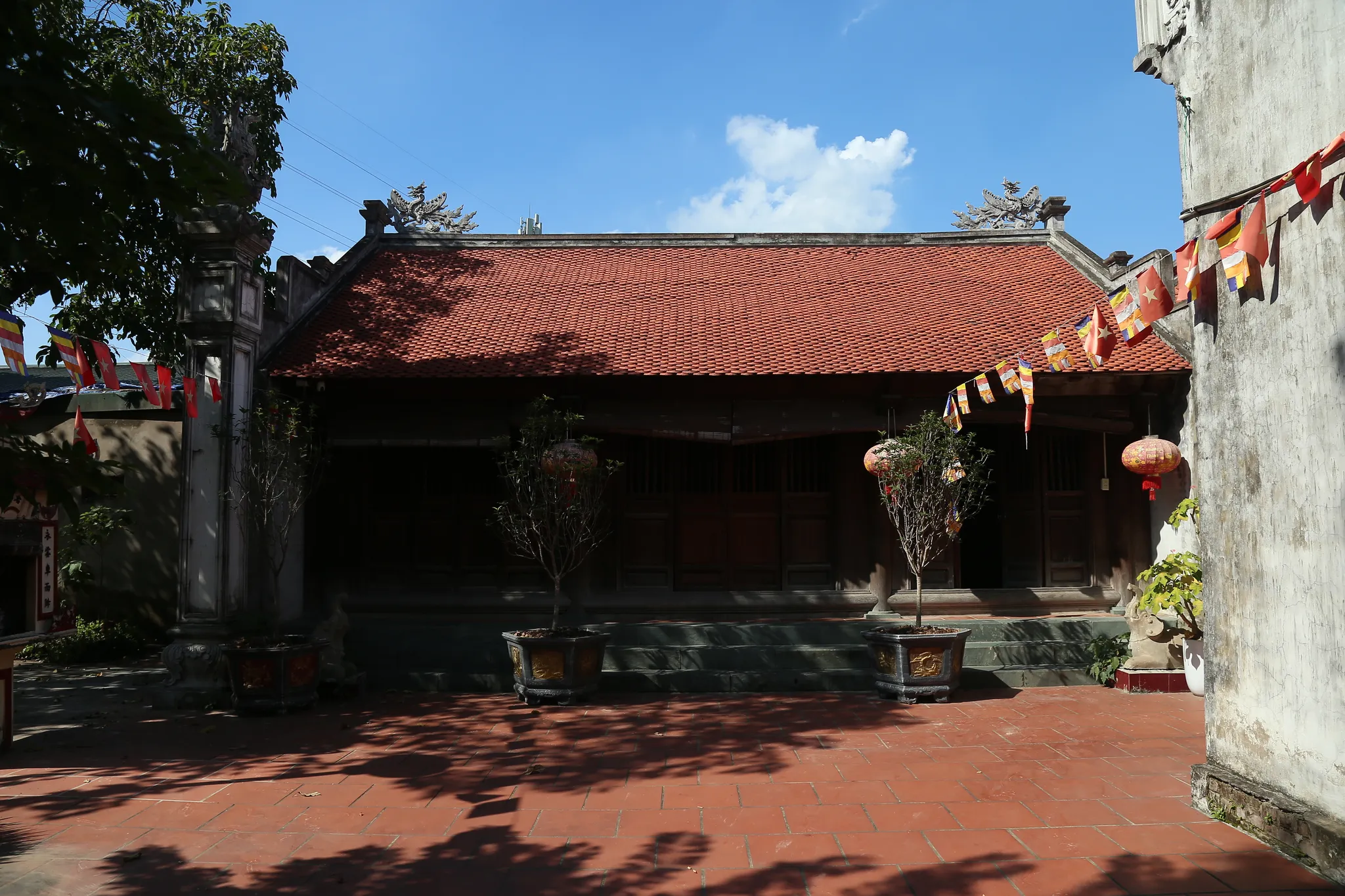 Không gian cảnh quan chùa Đại Bi