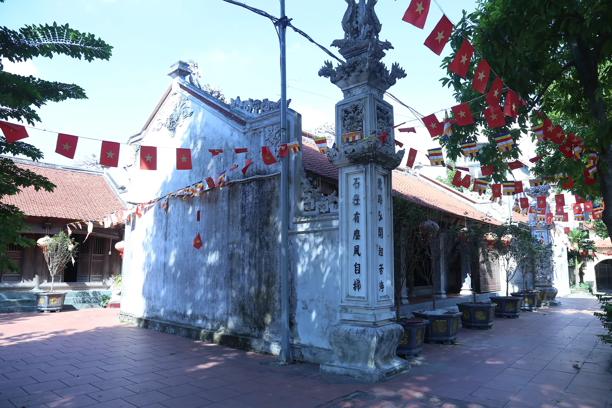 Không gian cảnh quan chùa Đại Bi