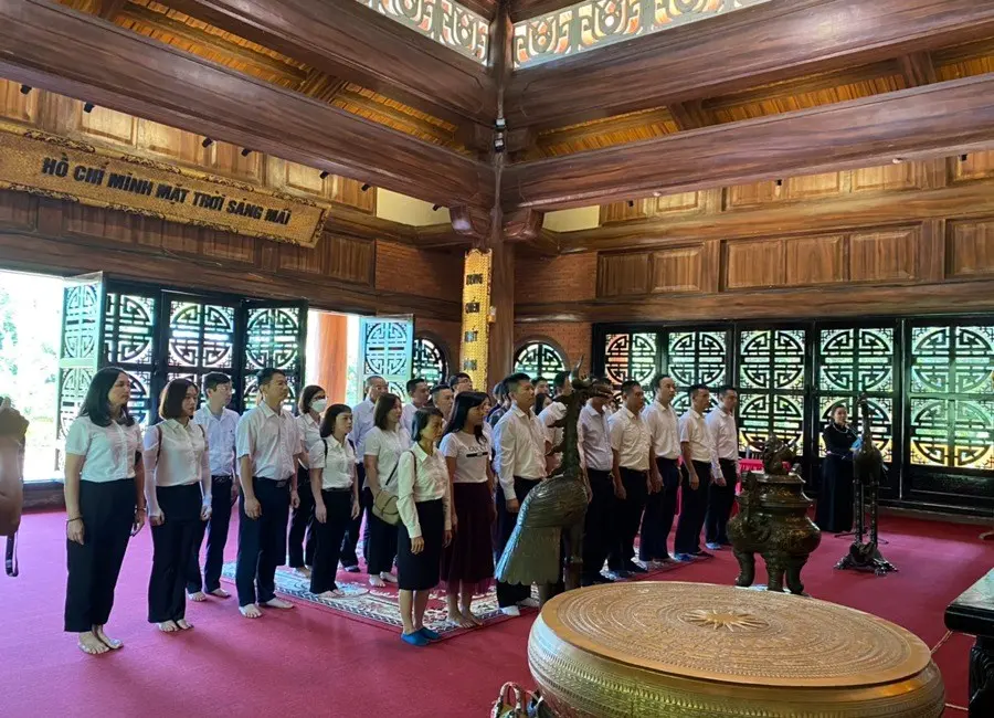 Cảnh quan bên trong Nơi Thành Lập Việt Nam Giải Phóng Quân