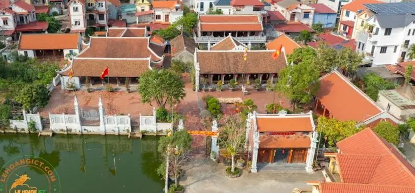 Tổng thể Chùa Đức Hậu