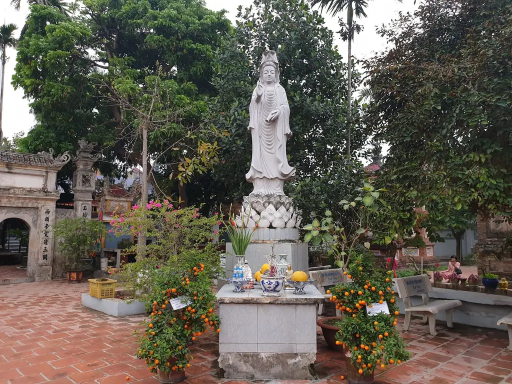 Cảnh quan Chùa Sùng Phúc (Thổ Khối)