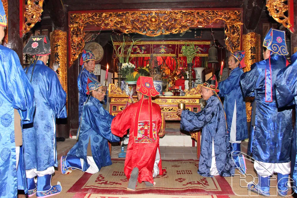 Nghi lễ tế tại Lễ hội Đông Phù