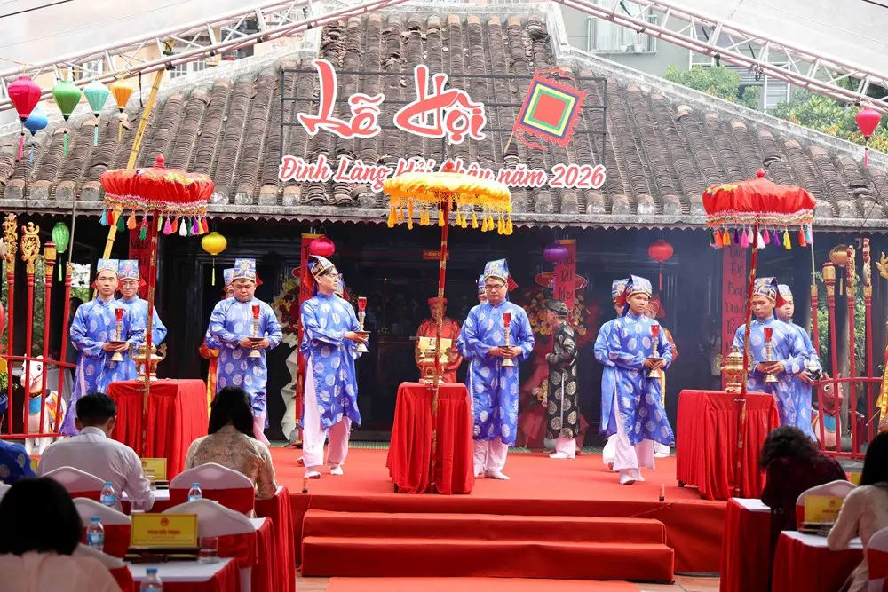 Lễ Chánh tế Lễ hội Đình làng Hải Châu