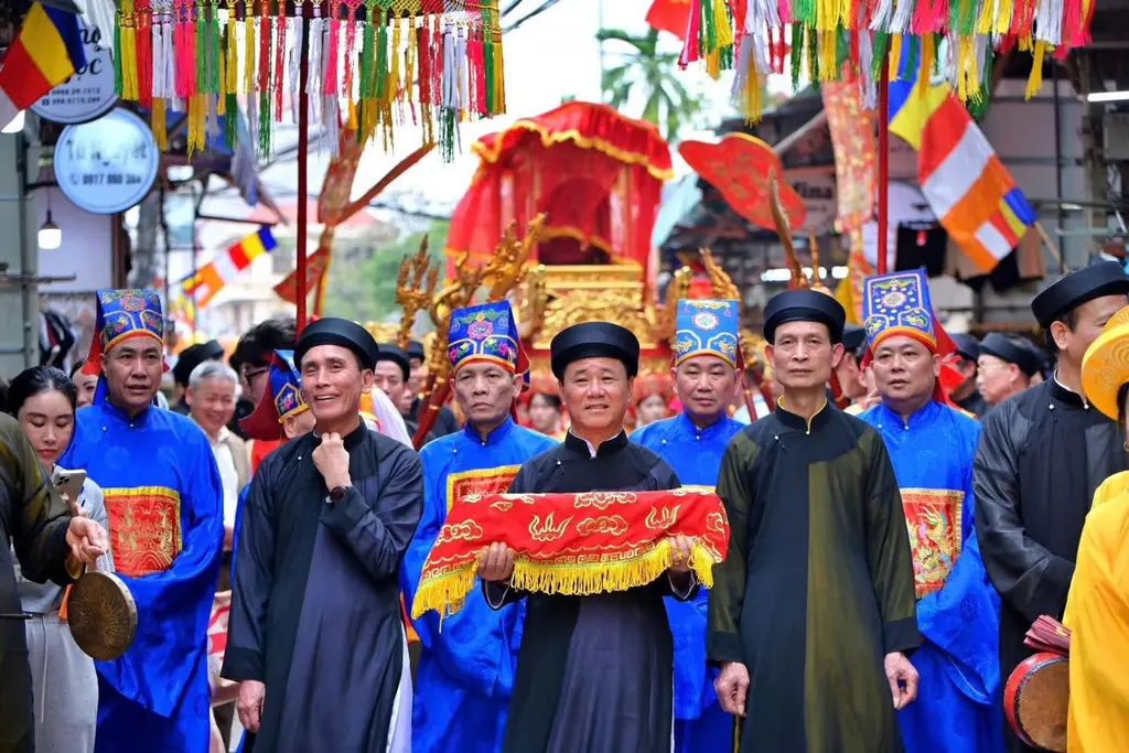 Nghi lễ tại Hội chùa Nành