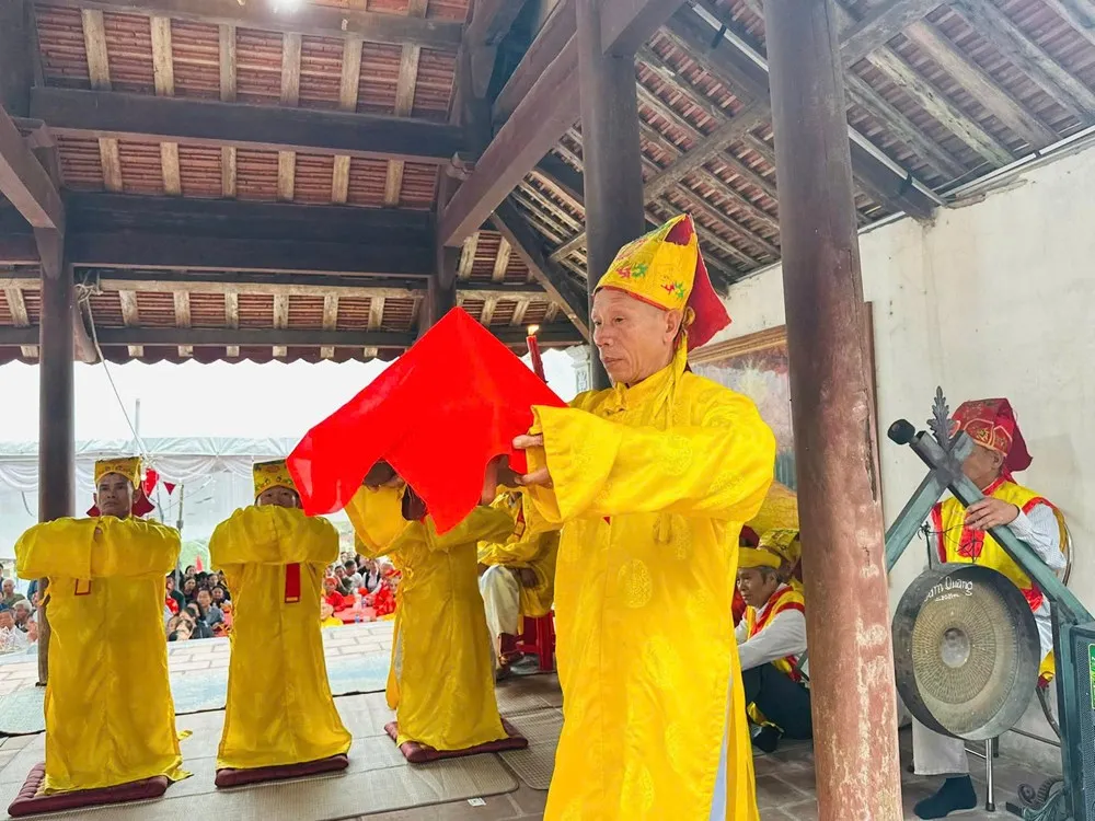 Lễ vật dâng cúng tại Lễ hội Đô Đài Bùi Cầm Hổ