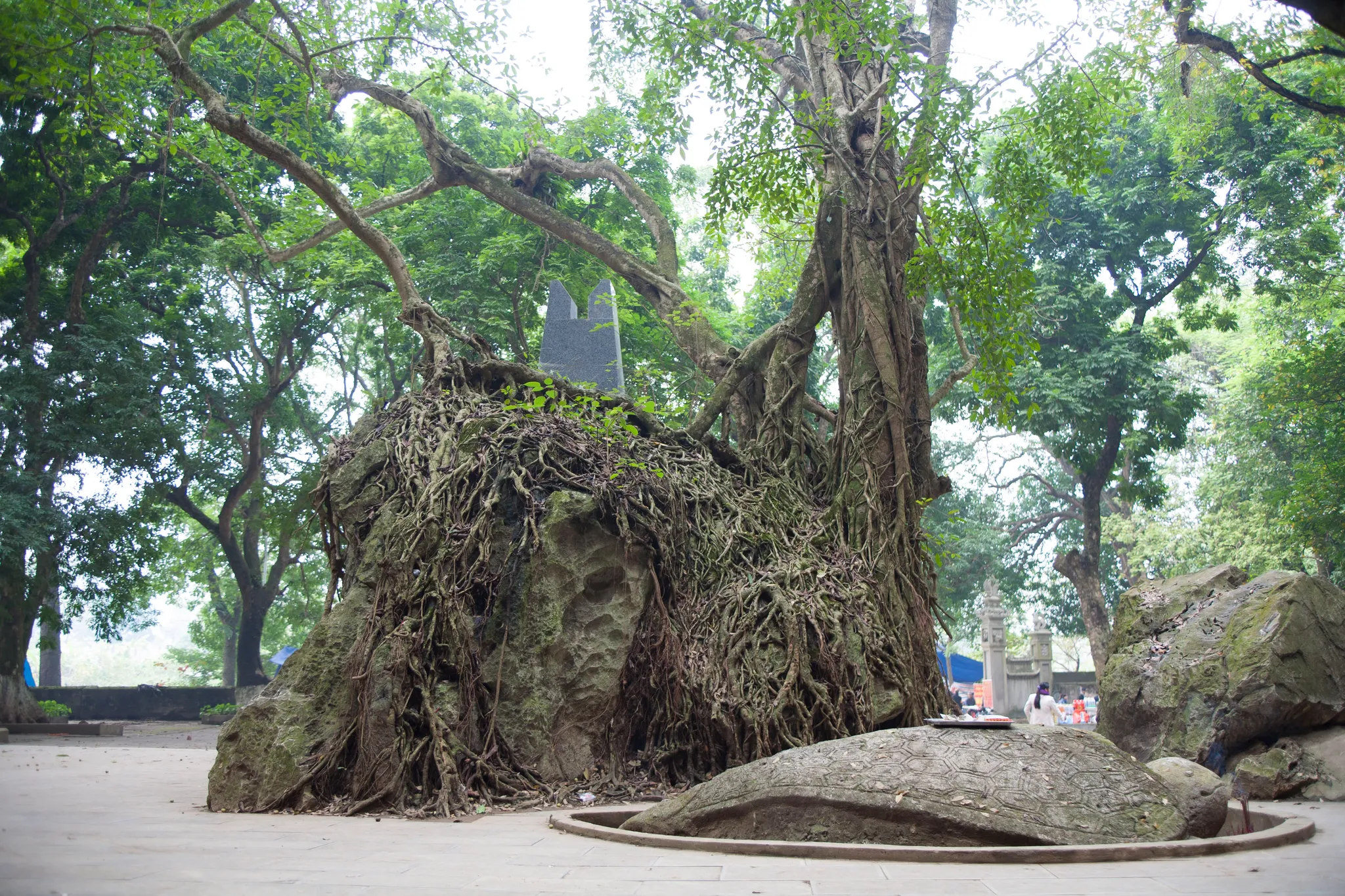 Không gian cảnh quan di tích Chùa Trầm