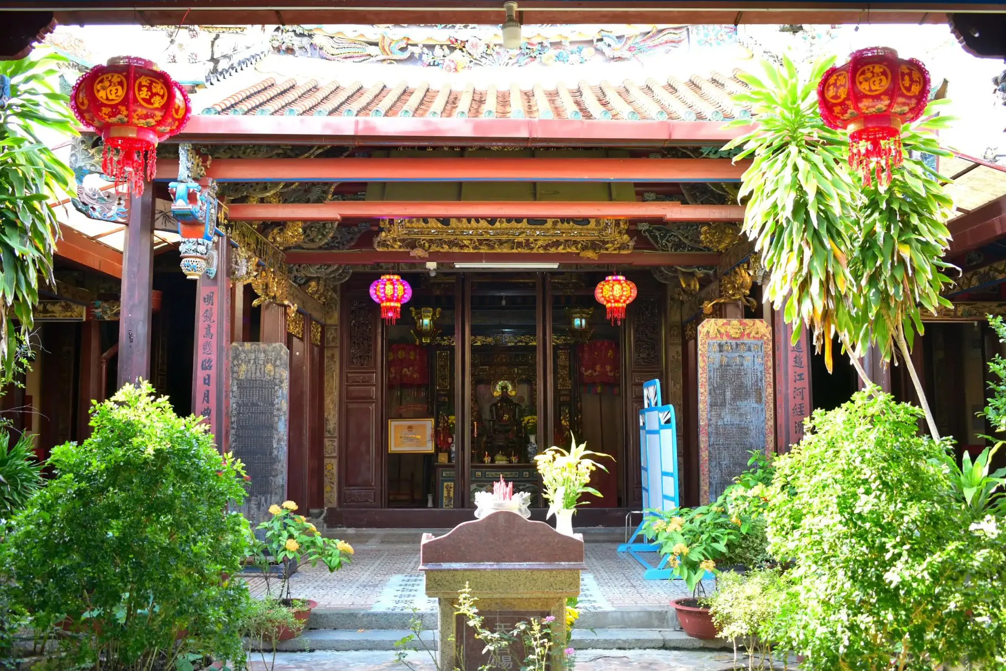 Không gian kiến trúc di tích Thành Hoàng Cổ Miếu (chùa Minh)