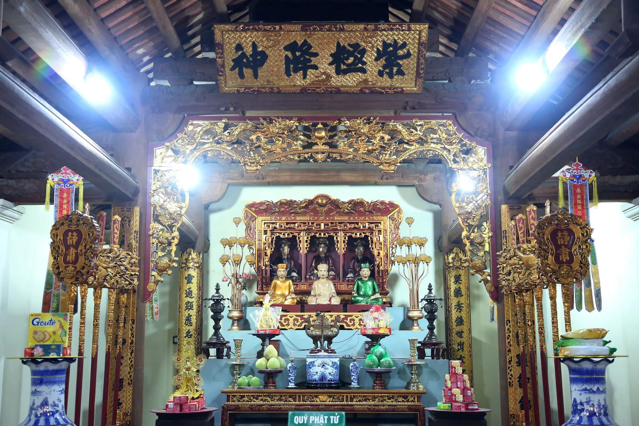 Không gian kiến trúc chùa Tu Hoàng (Càn Phúc tự)