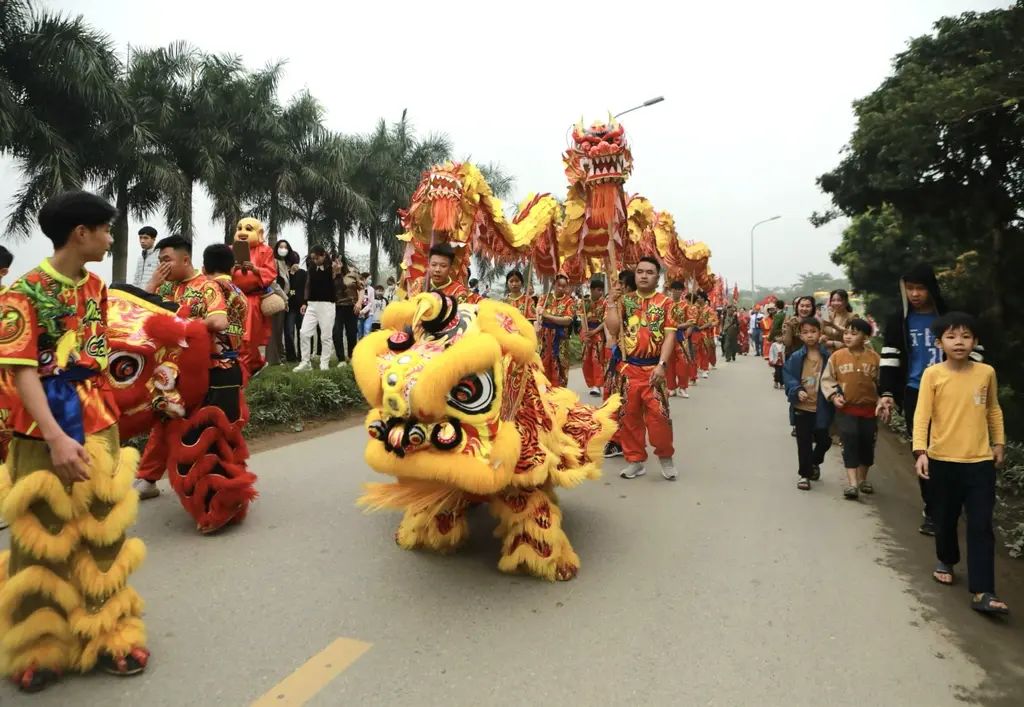 Đoàn rước Hội đình So