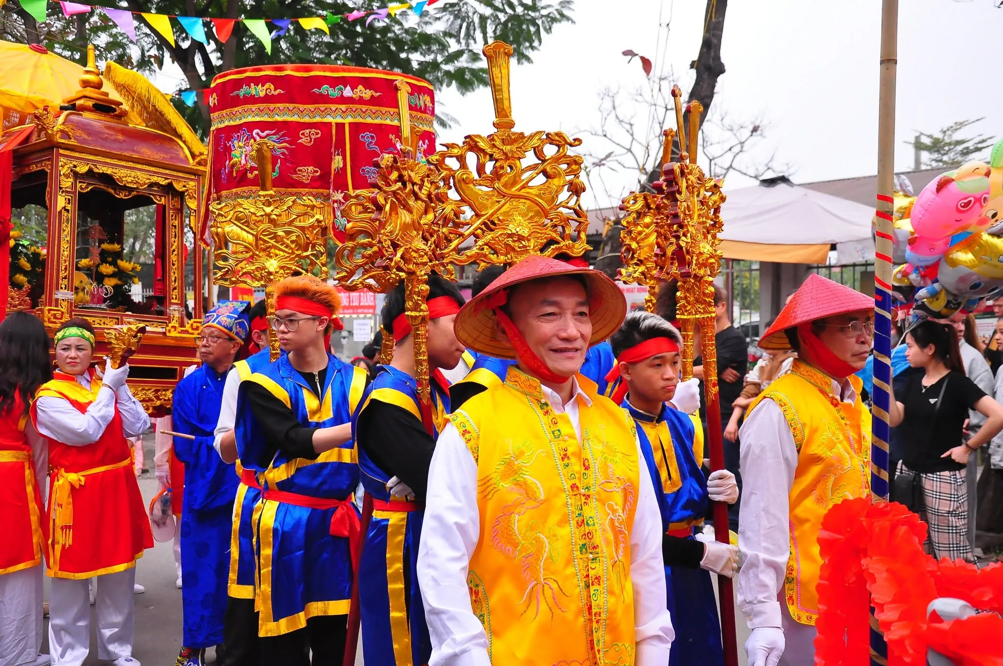 Lễ rước hội làng Thị Cấm năm Bính Ngọ 2026