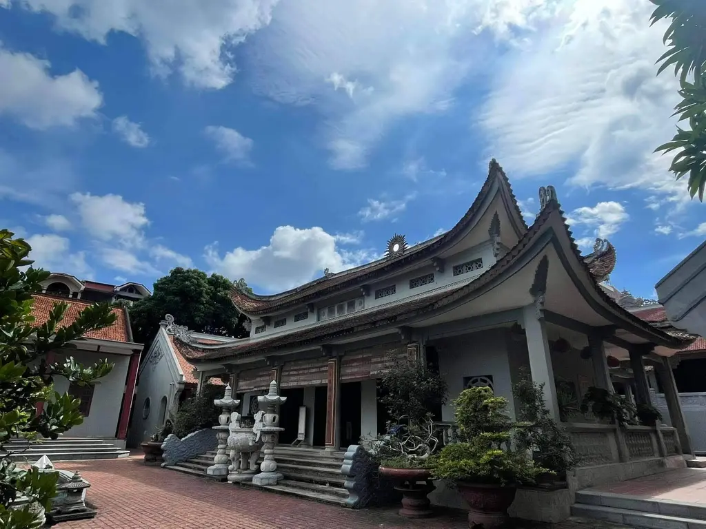 Không gian cảnh quan di tích Chùa Vĩnh Phúc